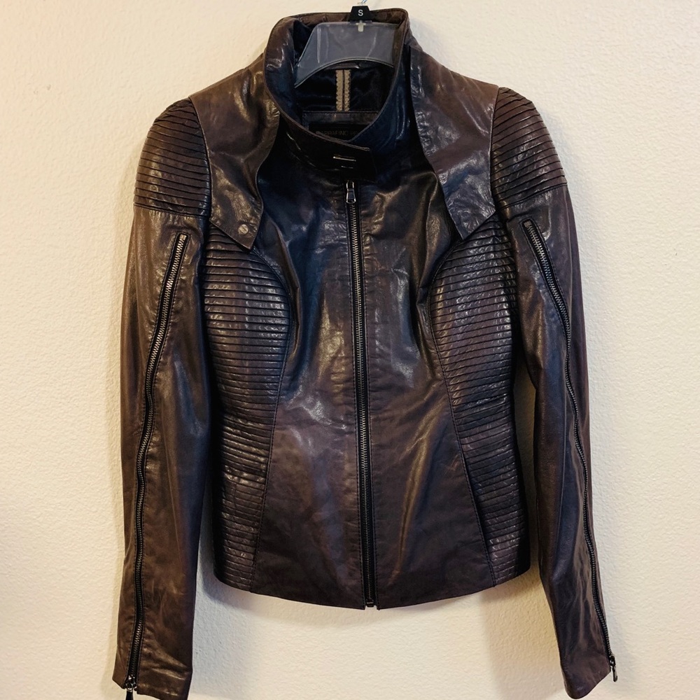 Zerrafino Pelle Leather Jacket
